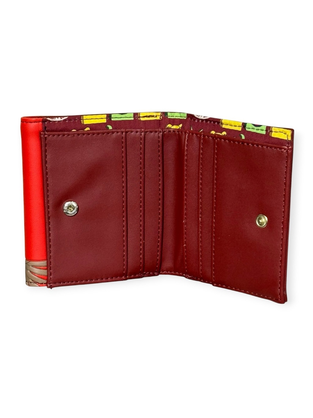 Loungefly Sunset Pegasus Trifold Wallet in Brown, Orange and Yellow - Picture 2 of 3